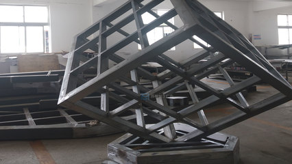 上海金屬鈑金加工的藝術(shù)與工業(yè) 金屬雕塑造型與鋼結(jié)構(gòu)制造